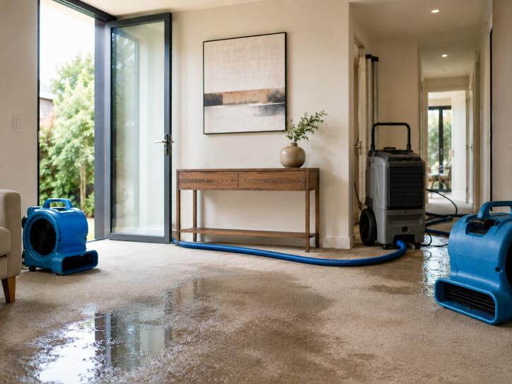 Commercial and residential water restoration support